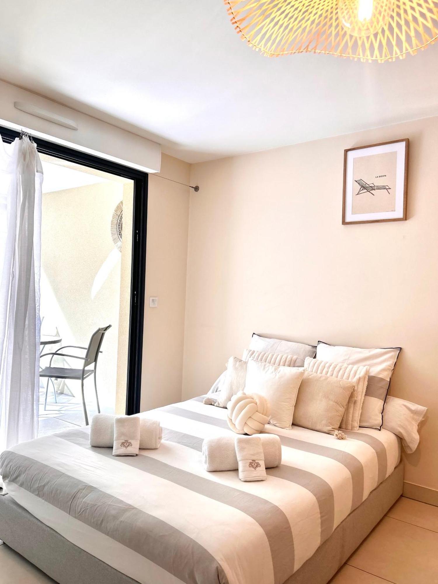 Studio Neuf - Portes De Monaco - Confort - Wifi - Clim מראה חיצוני תמונה
