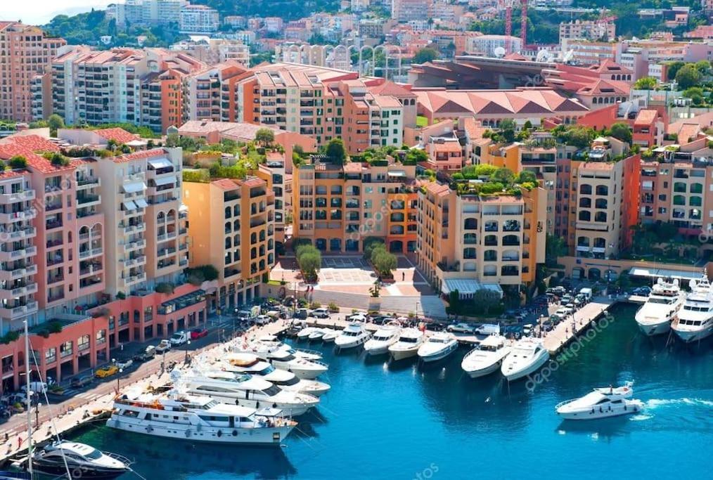 Studio Neuf - Portes De Monaco - Confort - Wifi - Clim מראה חיצוני תמונה